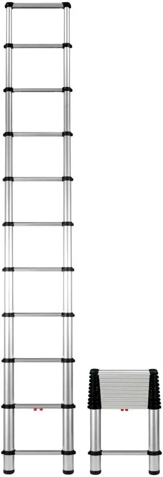 Fully Automatic Telescoping Ladder, with Patented One-Touch Release