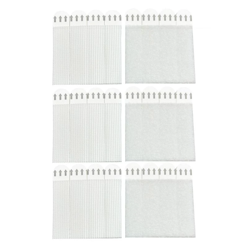581E 12Pcs Wall Hanging Strips Adhesive Picture Frame Fixed Strips Punchfree Frame Strips Tape Easy to Installation