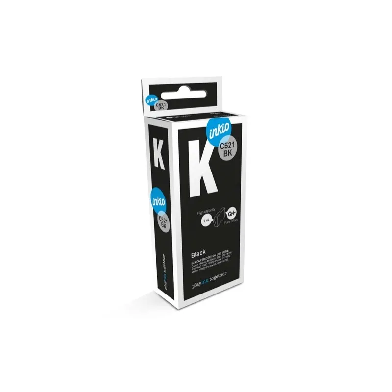 Alternative ink cartridge Canon black C521BK, replaces a CLI-521BK - 2933B001 CCCLI521BKC 6926474623603 imprimirbien.com