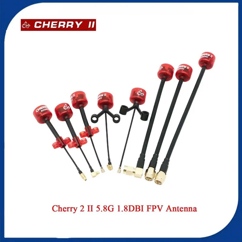

1 шт. RUSHFPV Cherry 2 II 5,8G 1,8DBI FPV антенна LHCP RHCP для FPV аналоговых цифровых дронов для фристайла DIY Запчасти