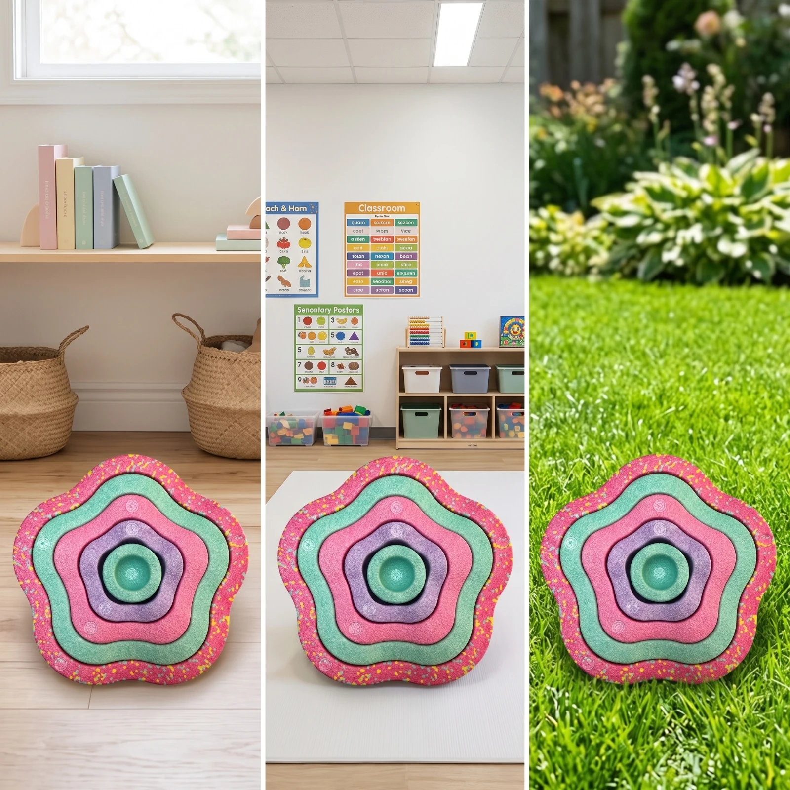 5 Pieces Foam Stepping Stones  - Stepping Stone Foam recension och pris