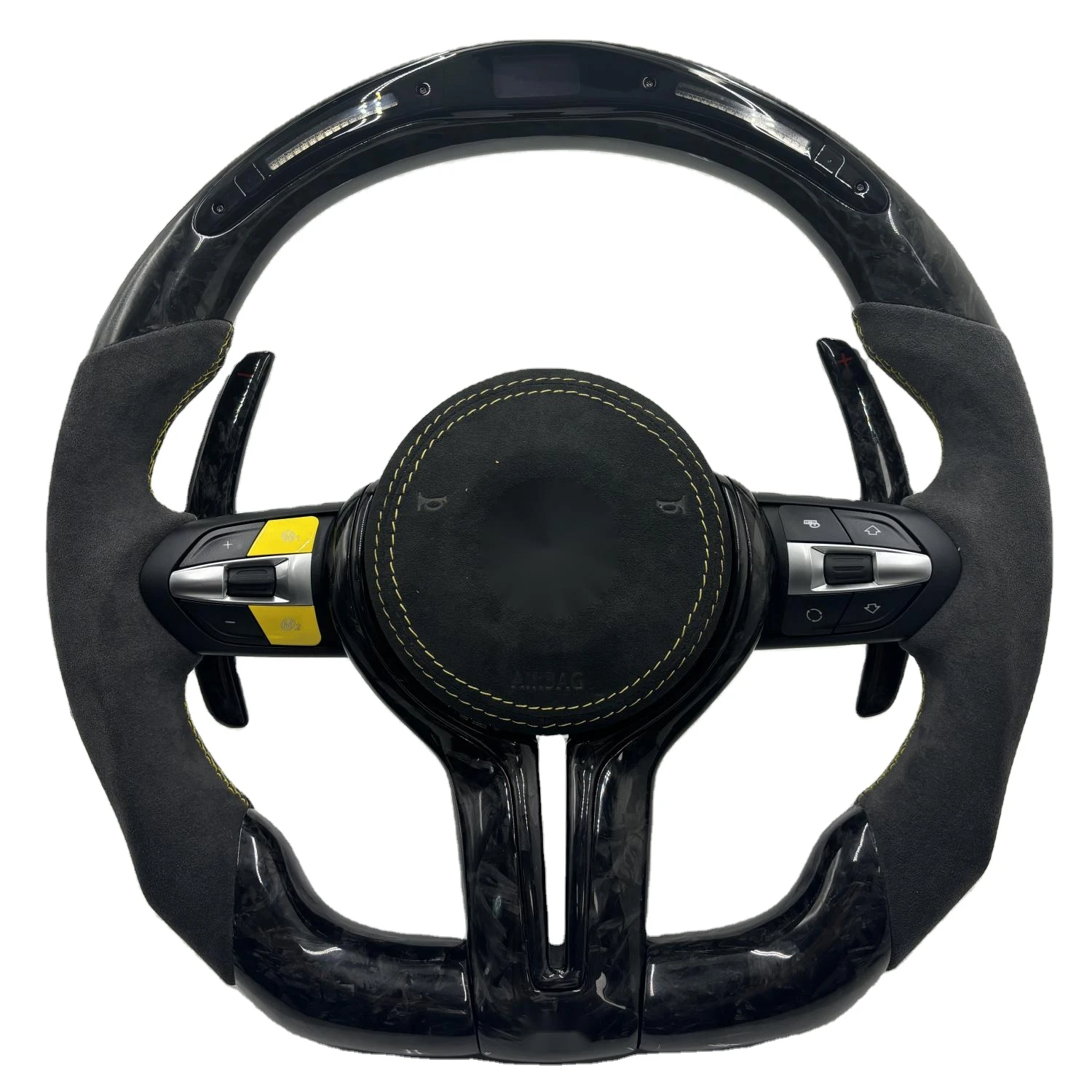 

Suitable for LED carbon fiber steering wheel assembly, E46 version, M3M6 can be customized