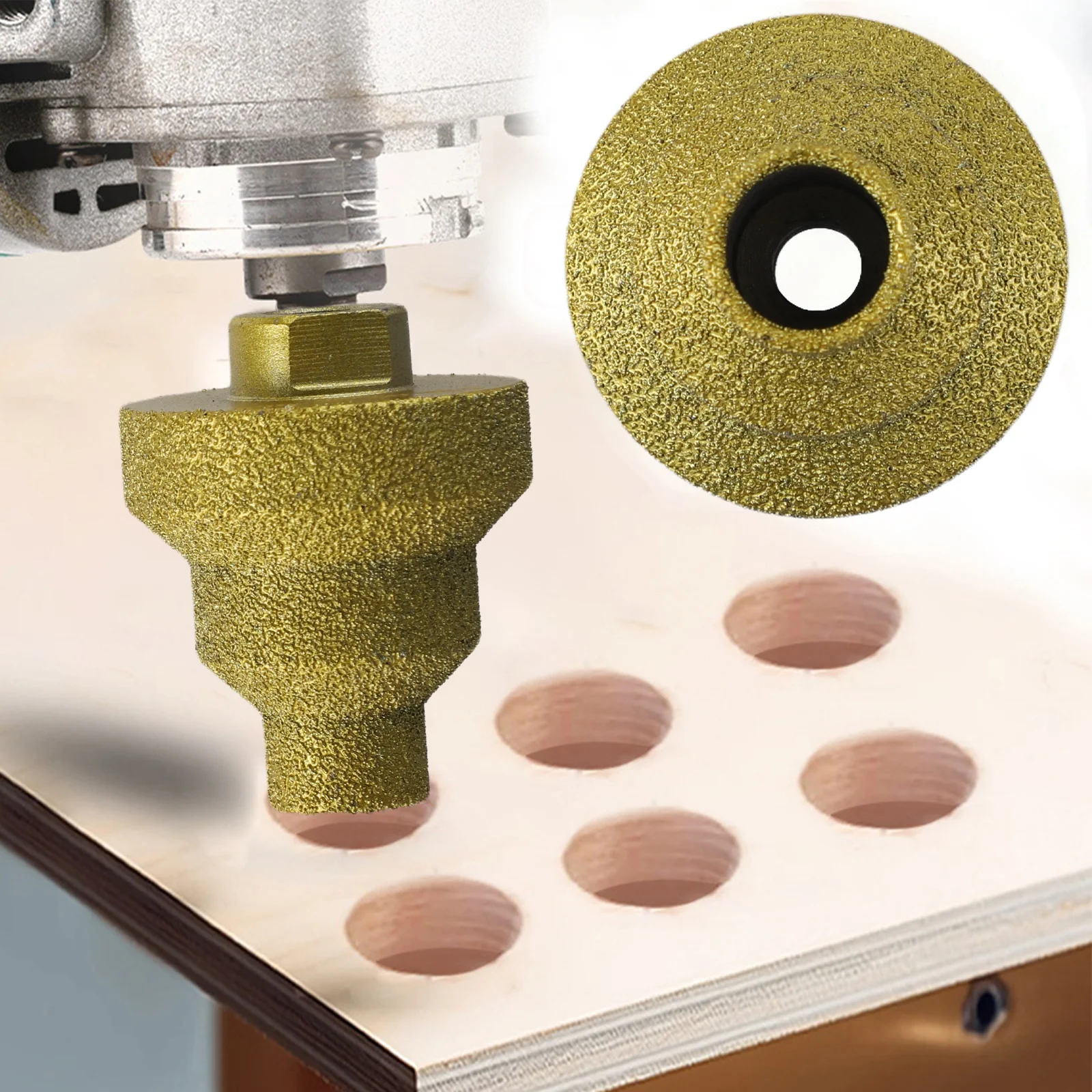 

Sturdy Hole Opener Milling Cutter Cone Drill Bit Drilling Bit For Woodworking Hole Cutter Straight Flute Milling Cutter