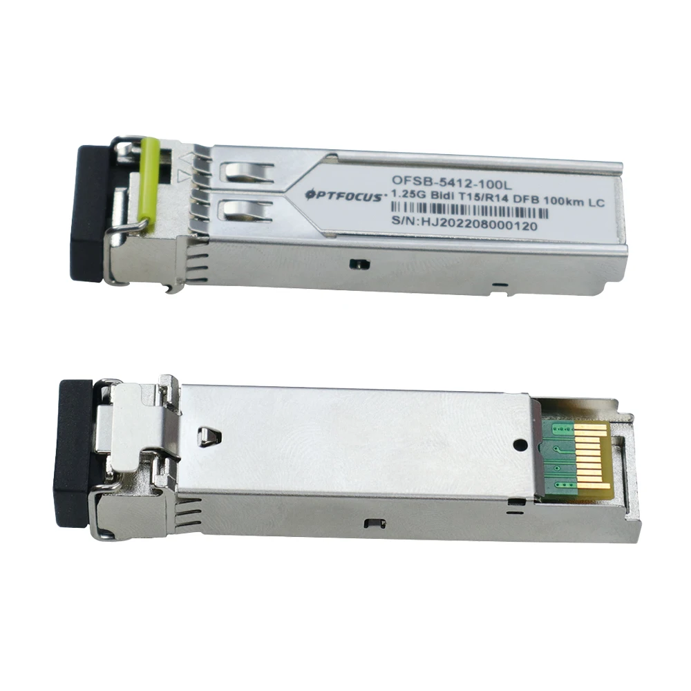 OPTFOCUS 1.25G Duplex LC Optical Fiber Module 1310nm 20km SFP with Cisco/Mikrotik/Huawei GBIC Free Shipping