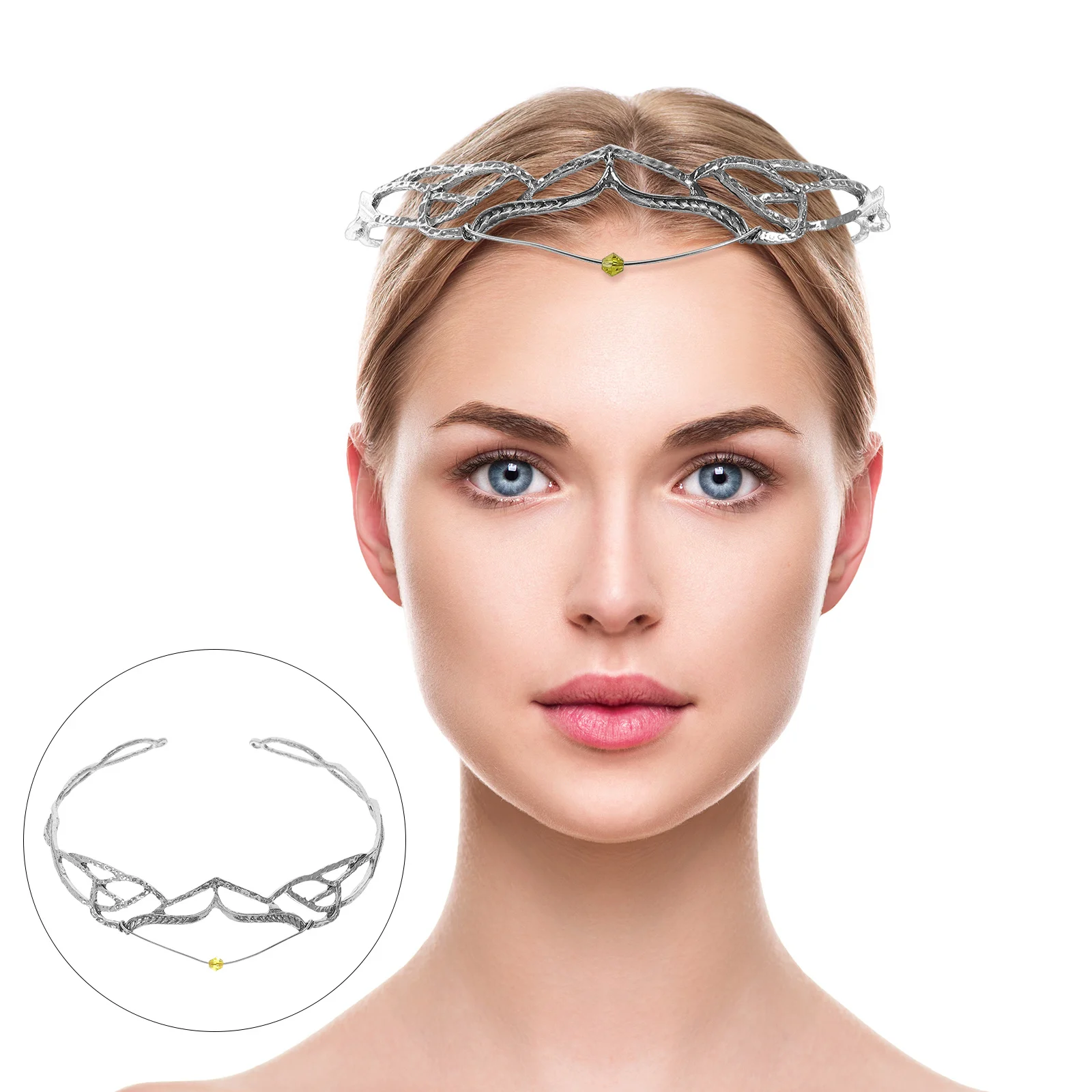 

Crown Headband Women Tiara Bridal Accessory Wedding Party Fairy Unique Delicate Gift Style Woman Headband Girl Headbands