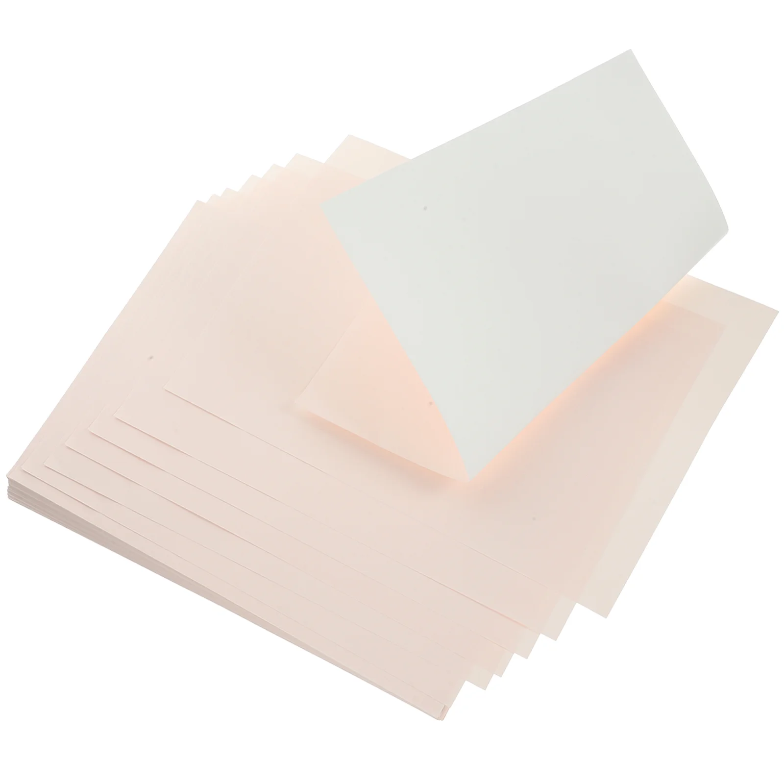 100 Pcs A4 Thermal Transfer Paper Shirt Papers Transfers Printable Heat Materials Iron