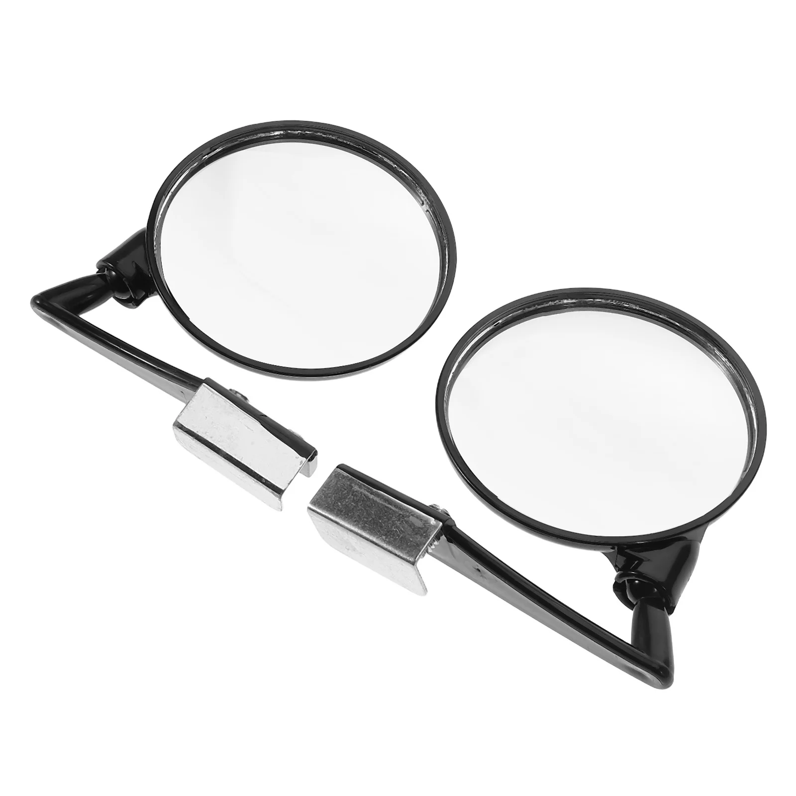 

2Pcs Front Wheel Auxiliary Mirror with 360 Degree View Universal Convex Safety Mirror for Enhanced Driving Parking Control