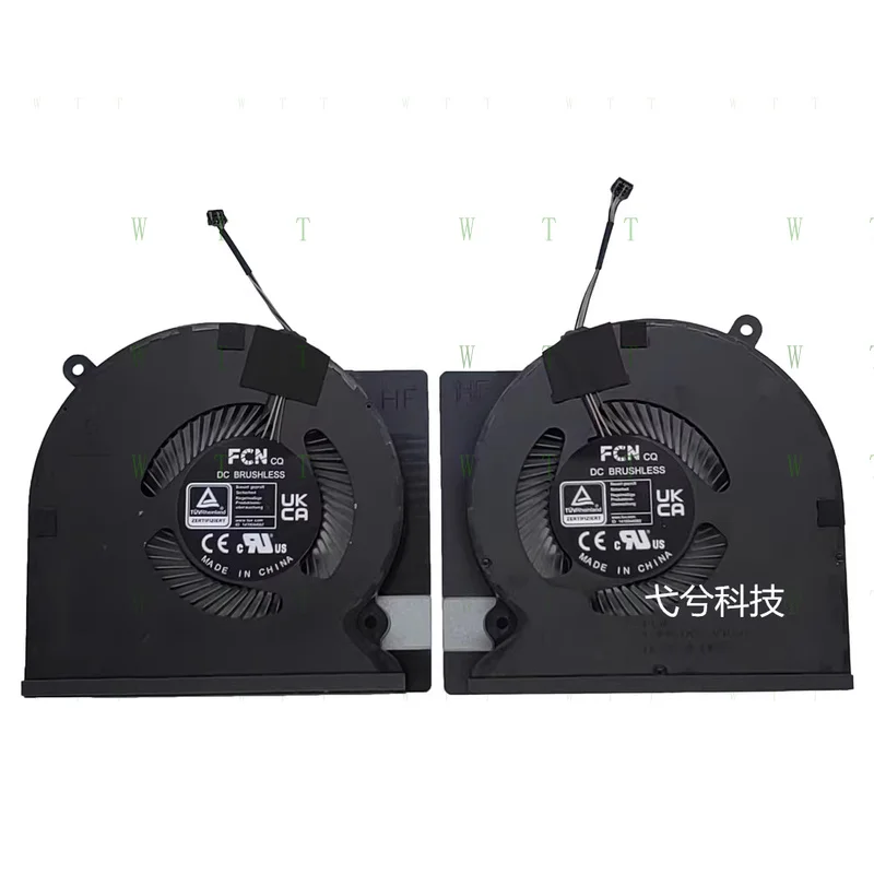 

Оригинальный TT для Razer Blade 14 RZ09-0482 2023, охлаждающий вентилятор с процессором + графическим процессором R + L