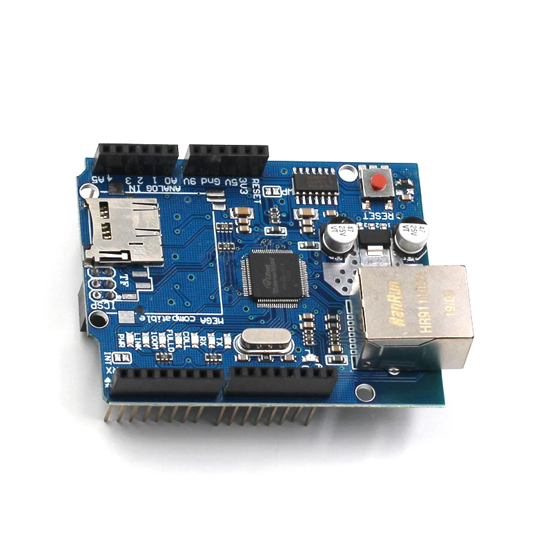 New Ethernet W5100 network expansion board module SD card expansion compatible with UNO R3
