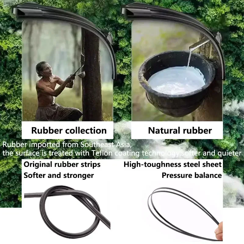 Wiper Blades for BYD Fang Cheng Bao & Denza B5 (2023-26) - Image 3