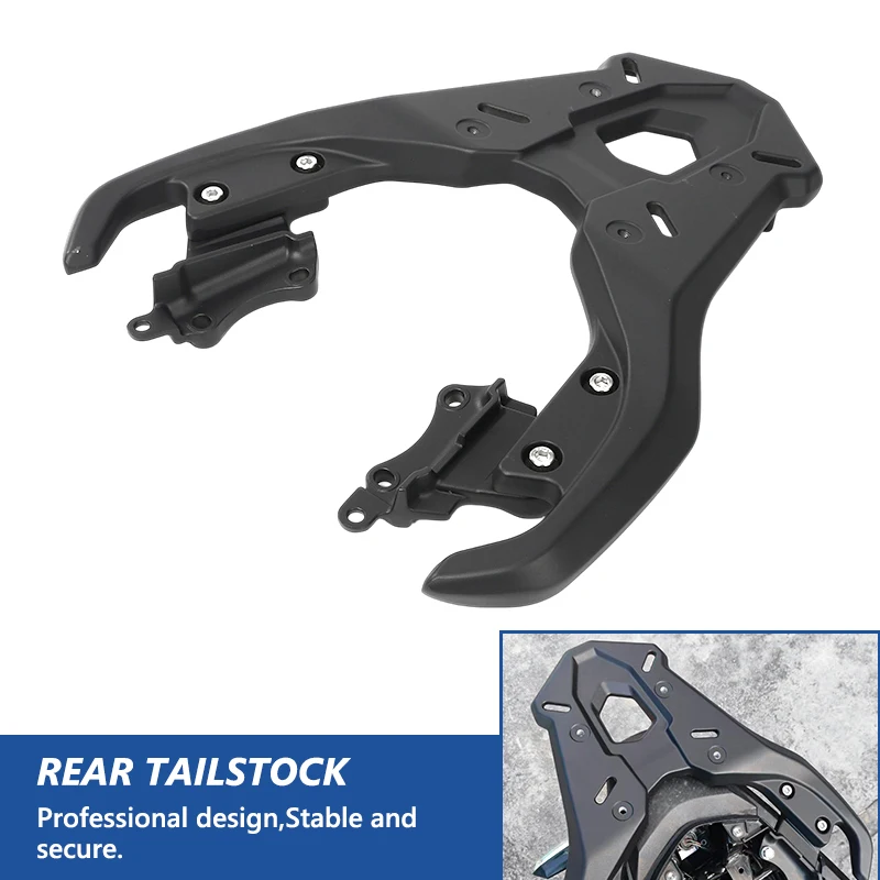 Motorcycle Rear Luggage Rack for Honda CB400x CB500x NX400 NX500, Motorbike Durable Enlargement Storage Box Support ﻿