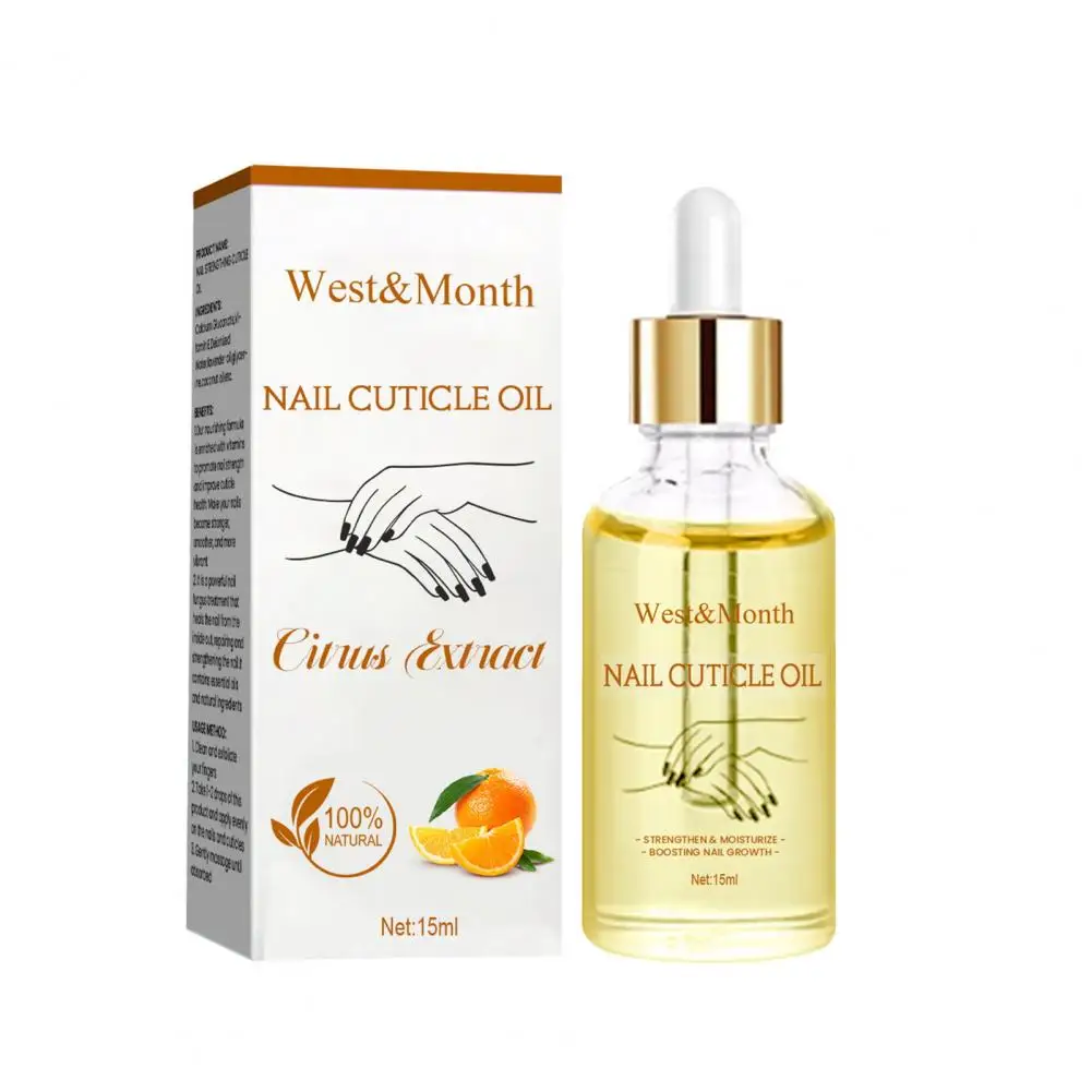Nail Strengthening Oil น้ํามันบํารุงเล็บเพื่อสุขภาพเล็บ Moisturizing Cuticle Treatment สําหรับเล็บที่เสียหาย
