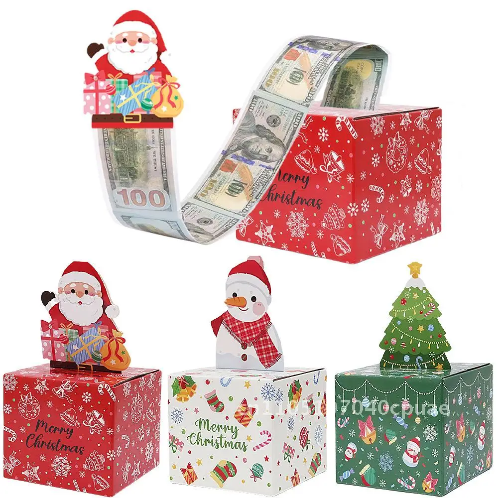 

Christmas Cash Money Box Gift Creative Christmas Party Party Decoration Gift Box Candy Box