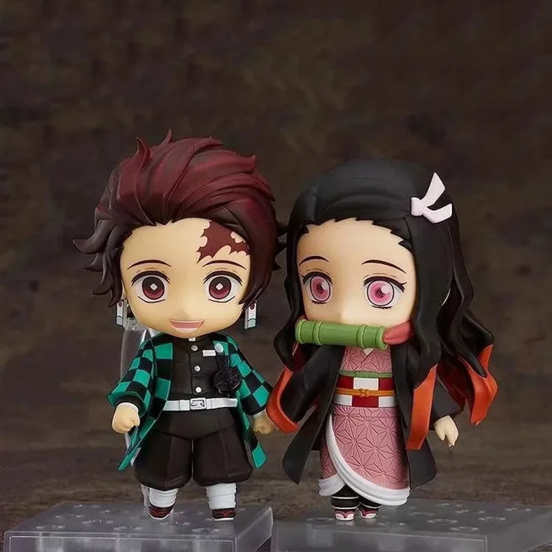 

Горячая распродажа! Фигурки Demon Slayer: Танджиро 1193, Незуко 1194. Сменные лица, коллекционные фигурки, декор для рабочего стола, для любителей аниме.