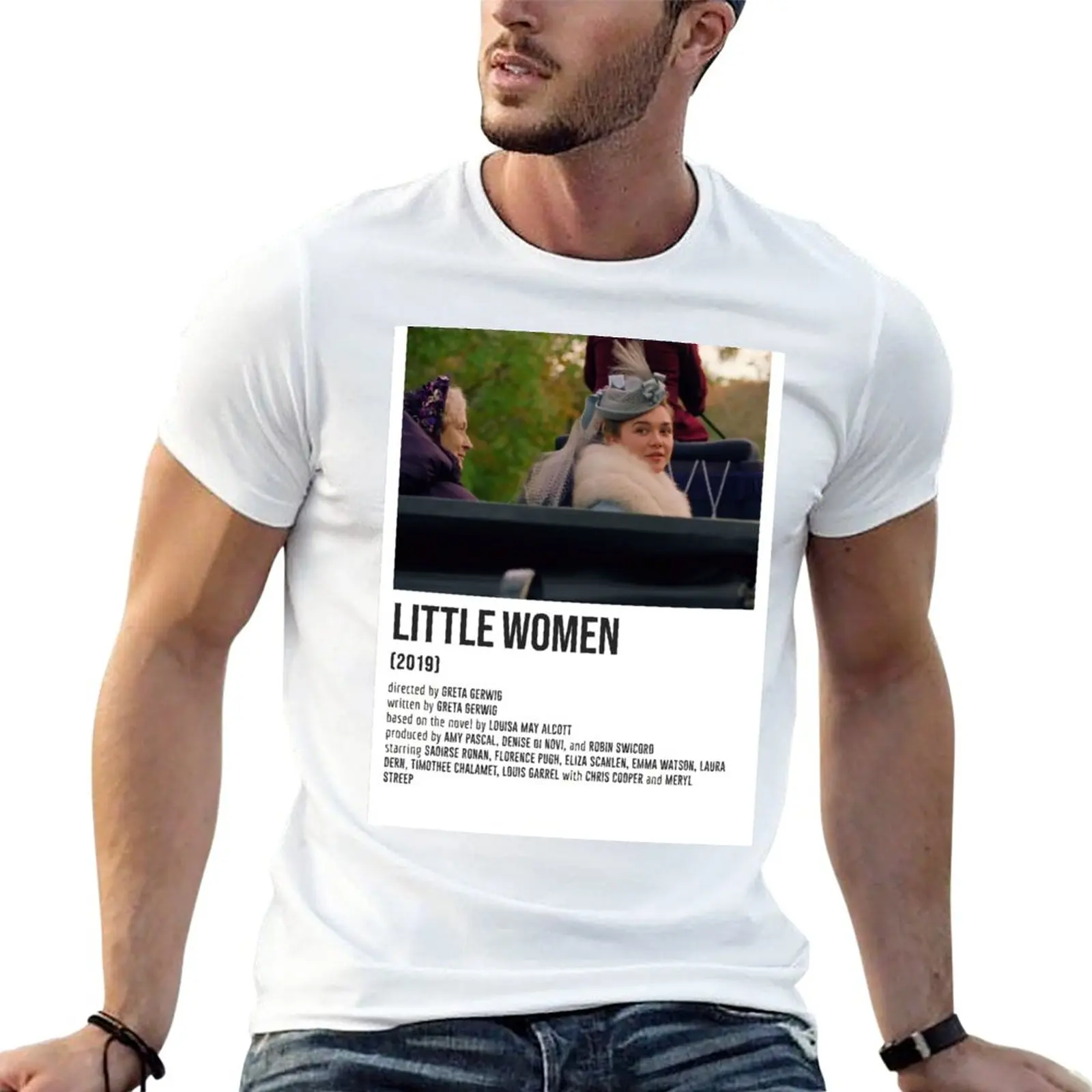 

New LITTLE WOMEN amy sees laurie POSTER T-Shirt quick drying t-shirt cute tops mens workout shirts