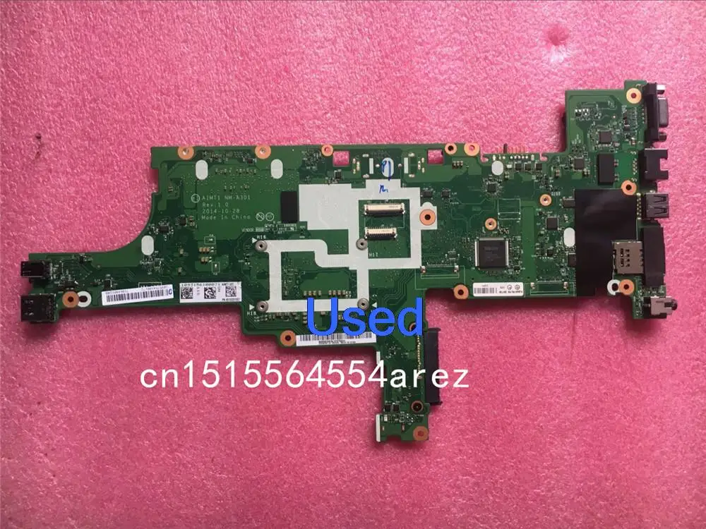 Used For Lenovo THINKPAD T450S Laptop i7-5600U CPU UMA Motherboard Mainboard 00HT756