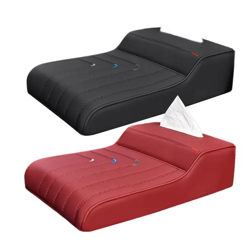 Car Center Console Armrest Height Cushion Cover With Tissue Box Auto Amrest Pad Car Arm Rest Booster Cushion For Car Interior