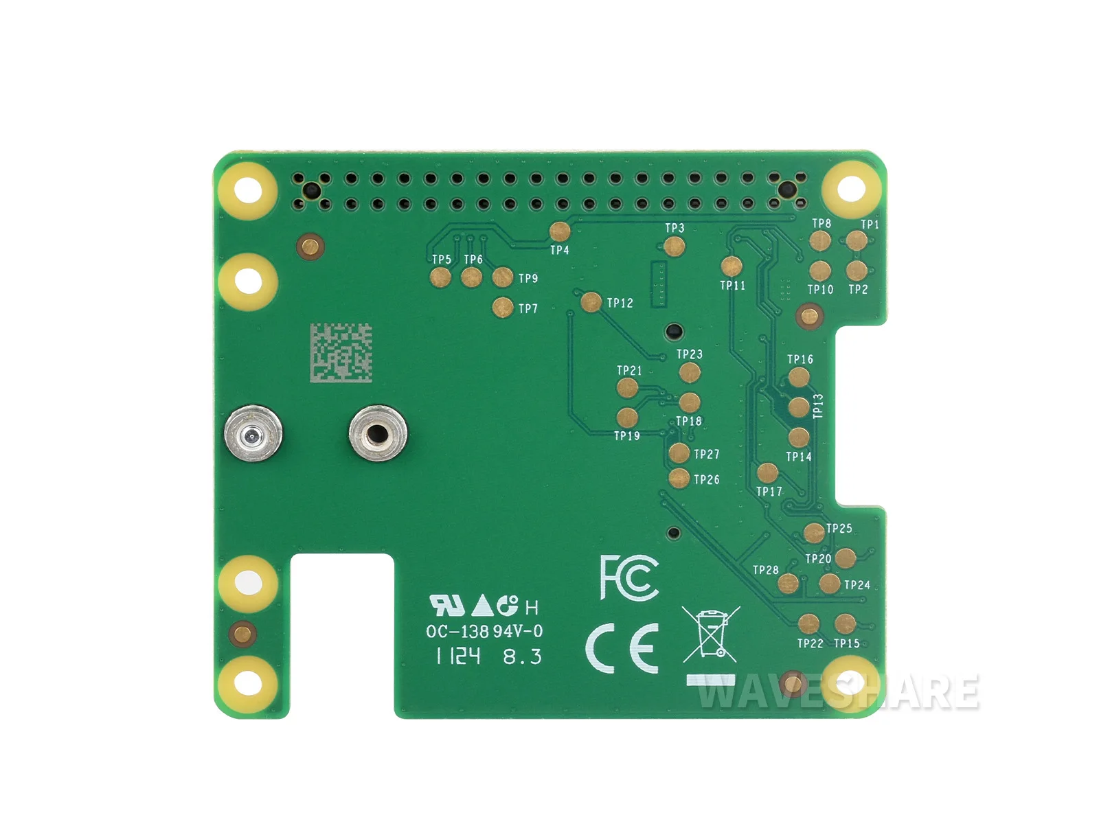 Imagem -03 - Raspberry pi ai Aceleração Módulo Kit pi M.2 Hat Mais 13tops Poder de Computação Framboesa pi Hat