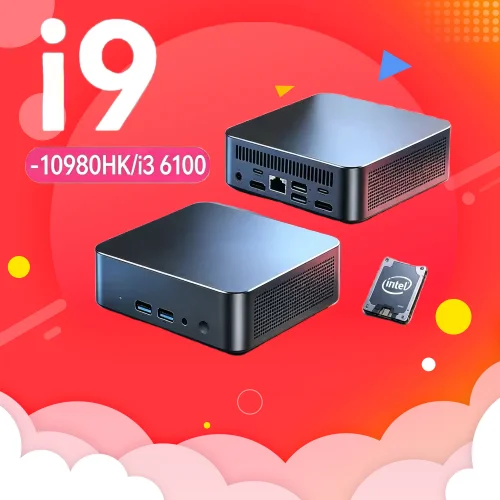 Prismatic 2026 Vanguard Launch Mini PC Core I9 10980HK/ I3 6100 Processor Windows 11 Pro 32GB RAM 1TB 2TB SSD WiFi 6 Bluetooth