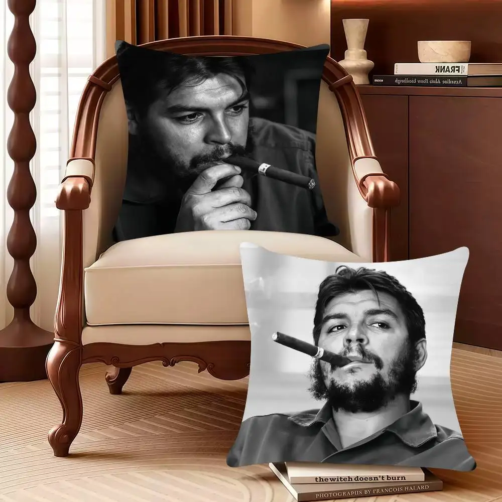 

C-Che G-Guevara Pillow Case Decor Protective Covers Comfortable soft for Sofa Living Room Home office