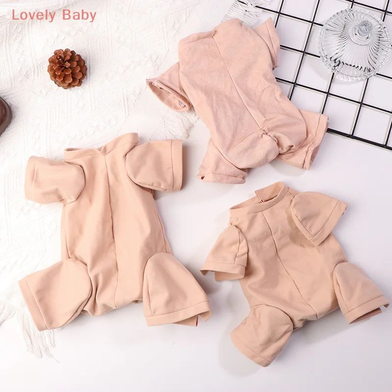 

16-24 дюймов однотонное тканевое замшевое тело для комплекта куклы 3/4 руки и ноги аксессуары для ремонта тела куклы