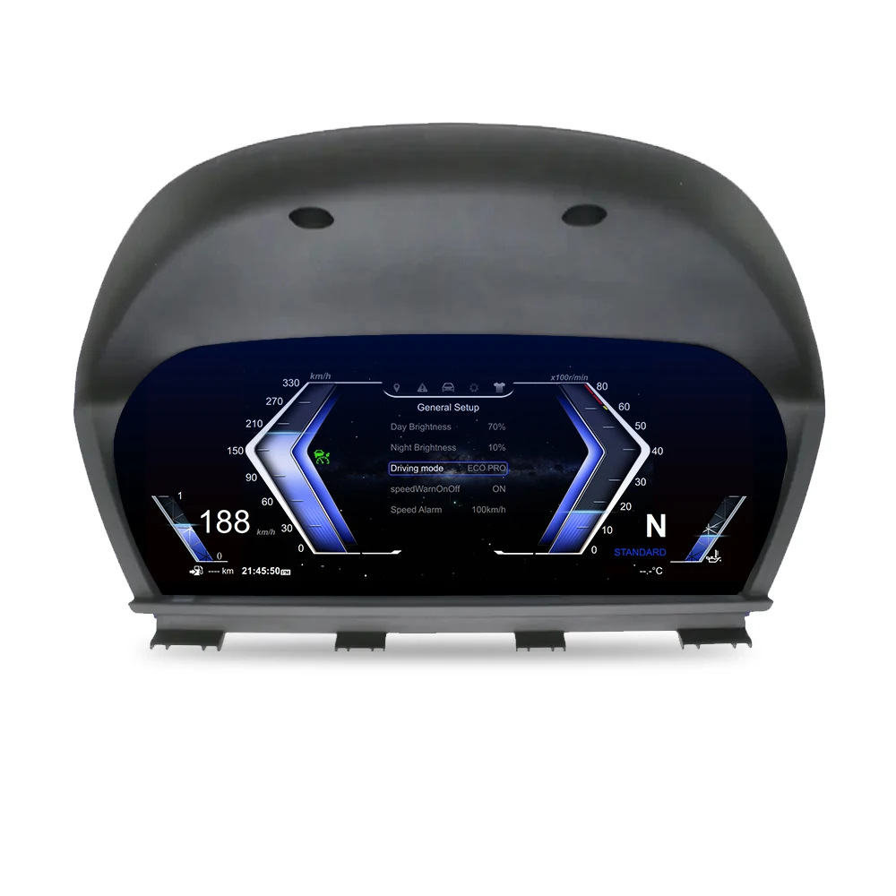 12.3 "LCD عداد السرعة لوحة القيادة الرقمية العنقودية أداة العنقودية ل 1 2 سلسلة F20 F22 F52 X1 X2 F39 F48 F49 لينكس #5