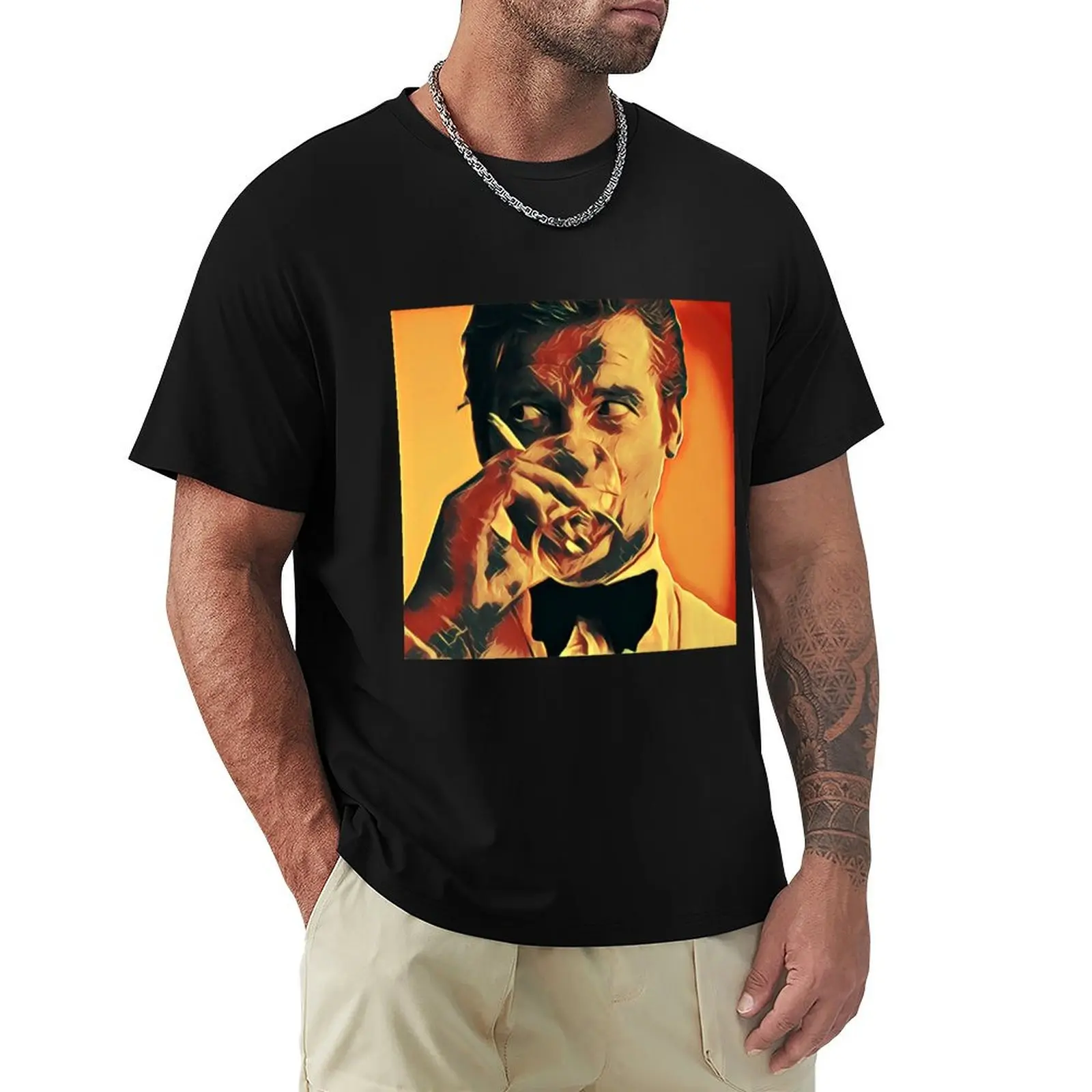 Roger Moore T-Shirt man t shirt summer T-Shirt