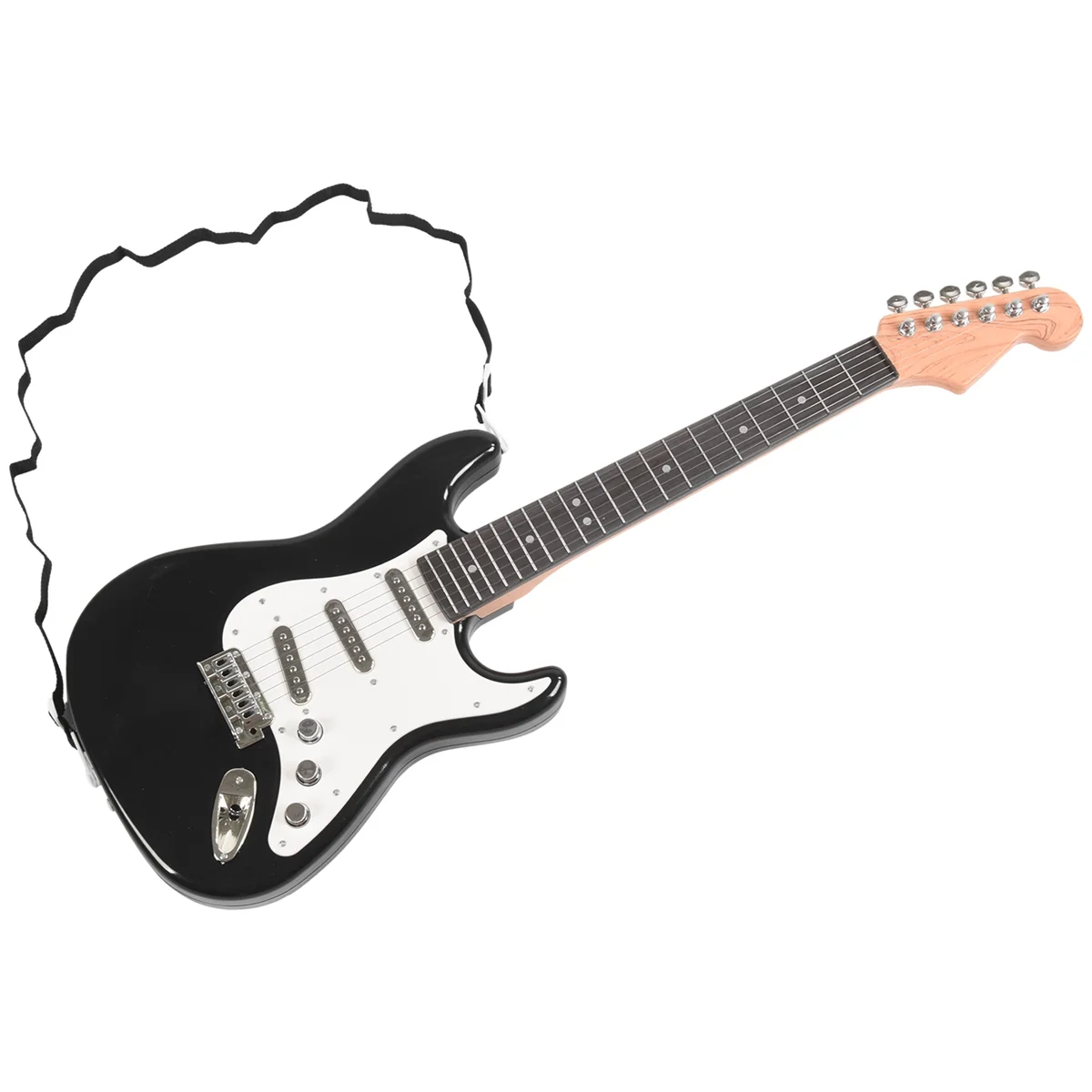 Guitarra elétrica com 6 cordas para crianças, Instrumentos musicais, Brinquedos educativos para crianças