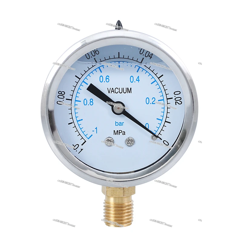 Earthquake-Resistant Vacuum Pressure Gauge, Vacuum Meter, Suction Gauge