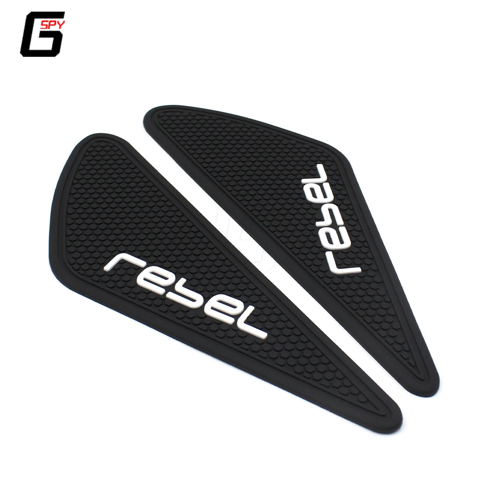Противоскользящая наклейка CMX500 CMX300 для мотоцикла Honda Rebel CMX 500 300 мятежник топливный бак Тяговая Подушка боковой коленный захват протектор
