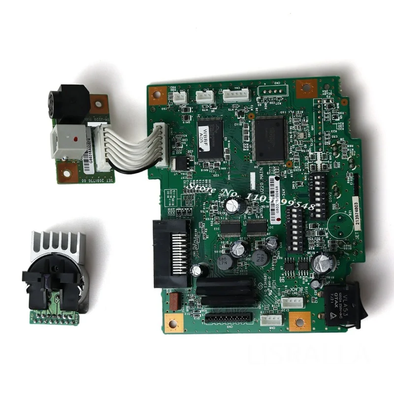 TM- U220 Mainboard Printhead For Epson TM-U220D M188D Printhead and Main Logic Circuit Board Assembly with Power Adapter Board