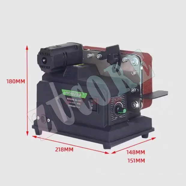 소형 전기 나이프 숫돌 가정용 전문 나이프 그라인더 데스크탑 샌딩 벨트 기계 다기능 연마