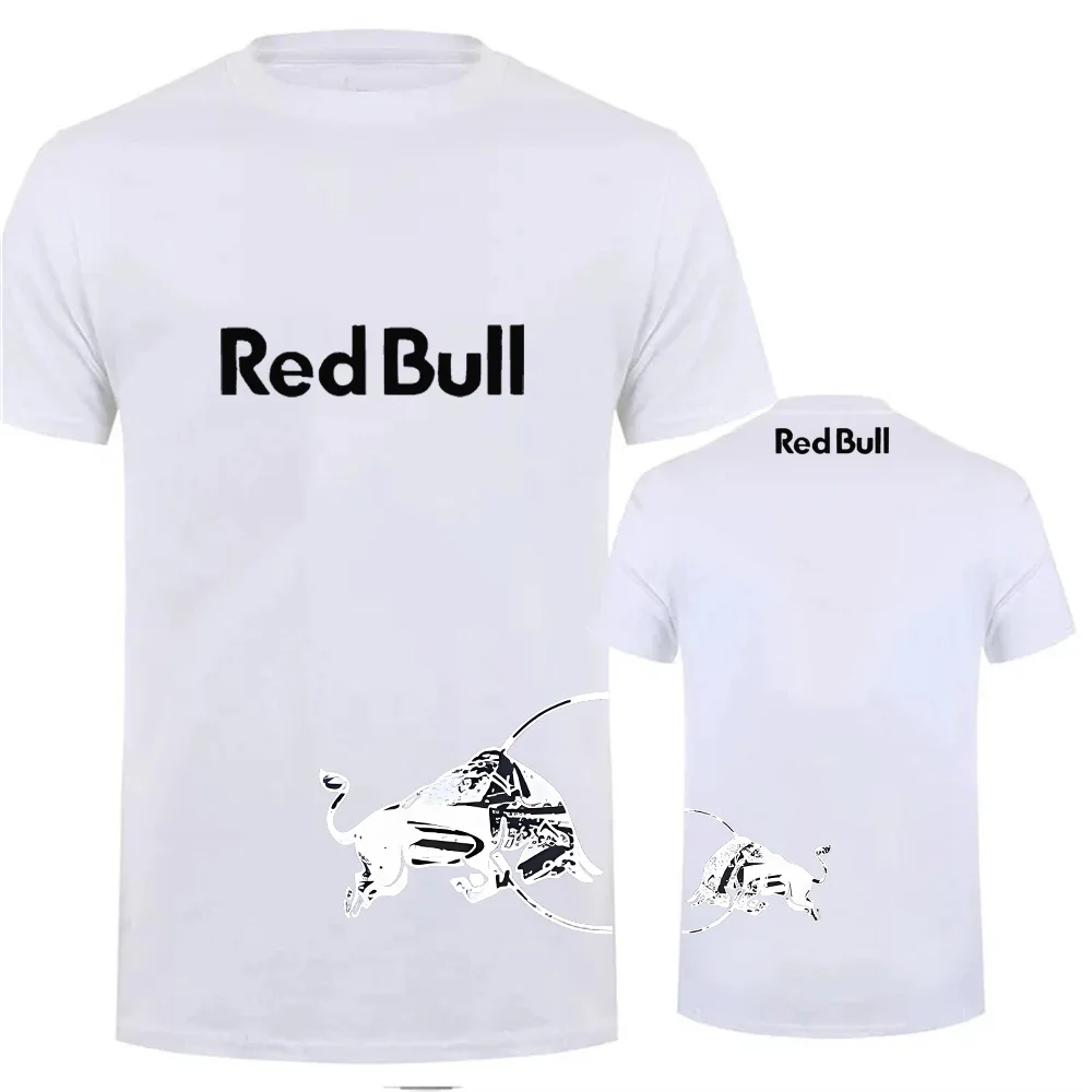 

Мужская футболка большого размера Red Bull Racing, летняя сетчатая футболка с короткими рукавами, модная спортивная футболка для велоспорта и бега