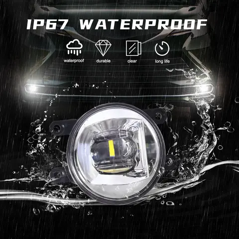 टोयोटा सिएना 2021 2022 2023 2024 के लिए एलईडी फॉग लैंप डेटाइम रनिंग लाइट फ्रंट बम्पर ड्राइविंग हेडलाइट कार एक्सेसरीज 12V 8 best sales टोयोटा सिएना 2024 - №1