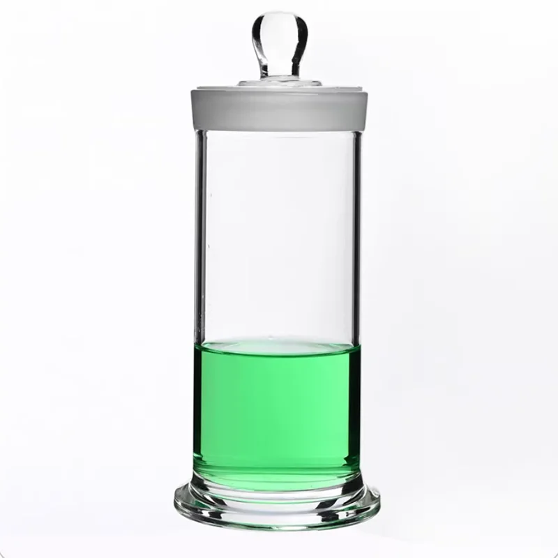 Specimen bottle sealed glass sample bottle frosted mouth thickened wide mouth bottle laboratory sample bottle