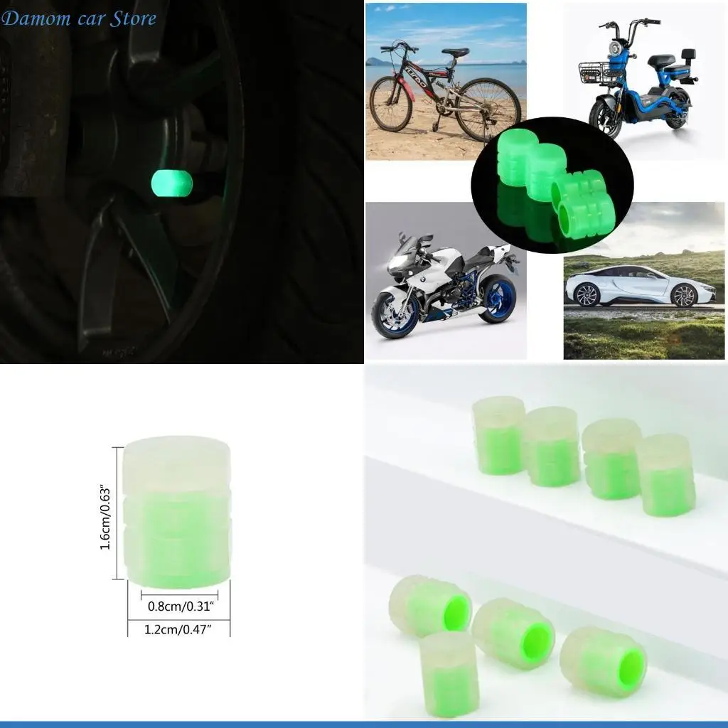 

A2UC 4PCS CAR колесная шина для крышек для клапанов шины для обода стебля крышки