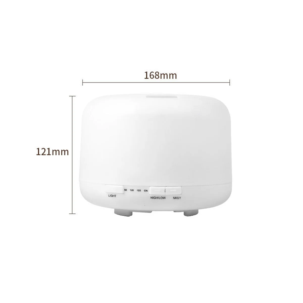 500 ml elektrische luchtzuivering luchtbevochtiger aromatherapie etherische olie diffuser met sfeerlicht voor cadeau UK plug