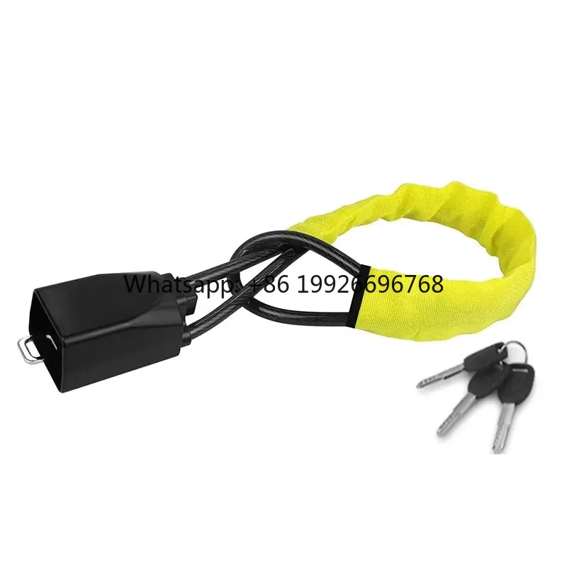 

Универсальный противоугонный замок для автомобиля, блокировка руля для предотвращения кражи с 3 ключами для легковых автомобилей, грузовиков, внедорожников, фургонов