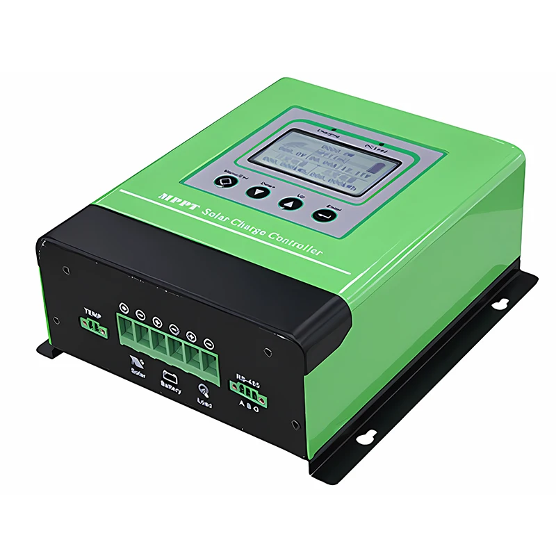 

High Quality 360V-384V 50A MPPT Solar Controller Portable PWM Lighting Controller LCD Display 12V/24V System Wind Turbines