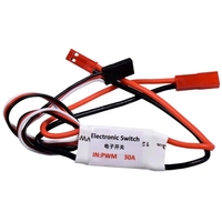 5A 8A 10A 30A 1-6s Electronic Switch PWM 3.7-27V Input for RC FPV Models Airplane Led Light Controller Engine Switch Interruptor