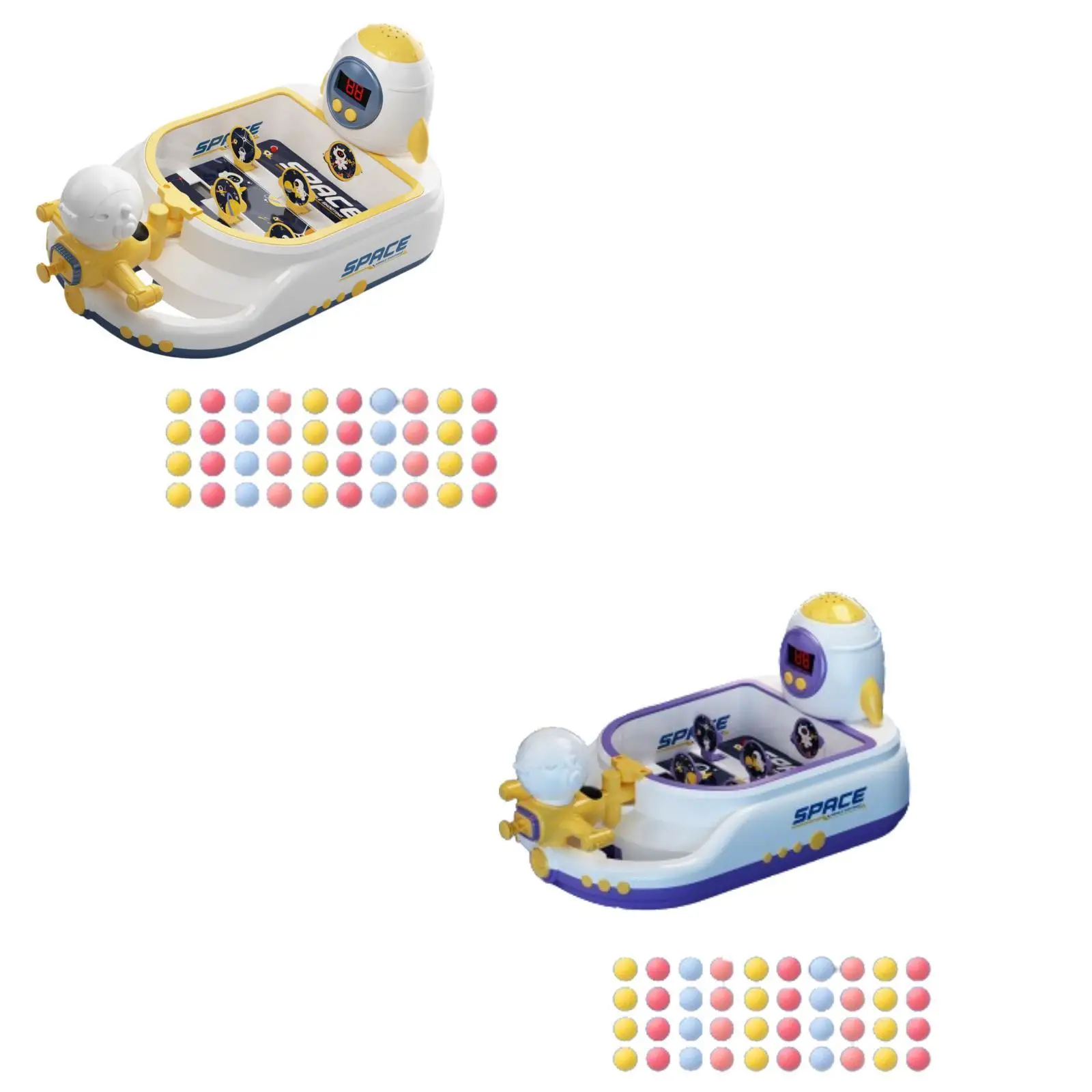 Pinball Machine Portable Birthday Gifts Children Marble Games Machine Interactive Game Concentration Training Toy Boys Girls