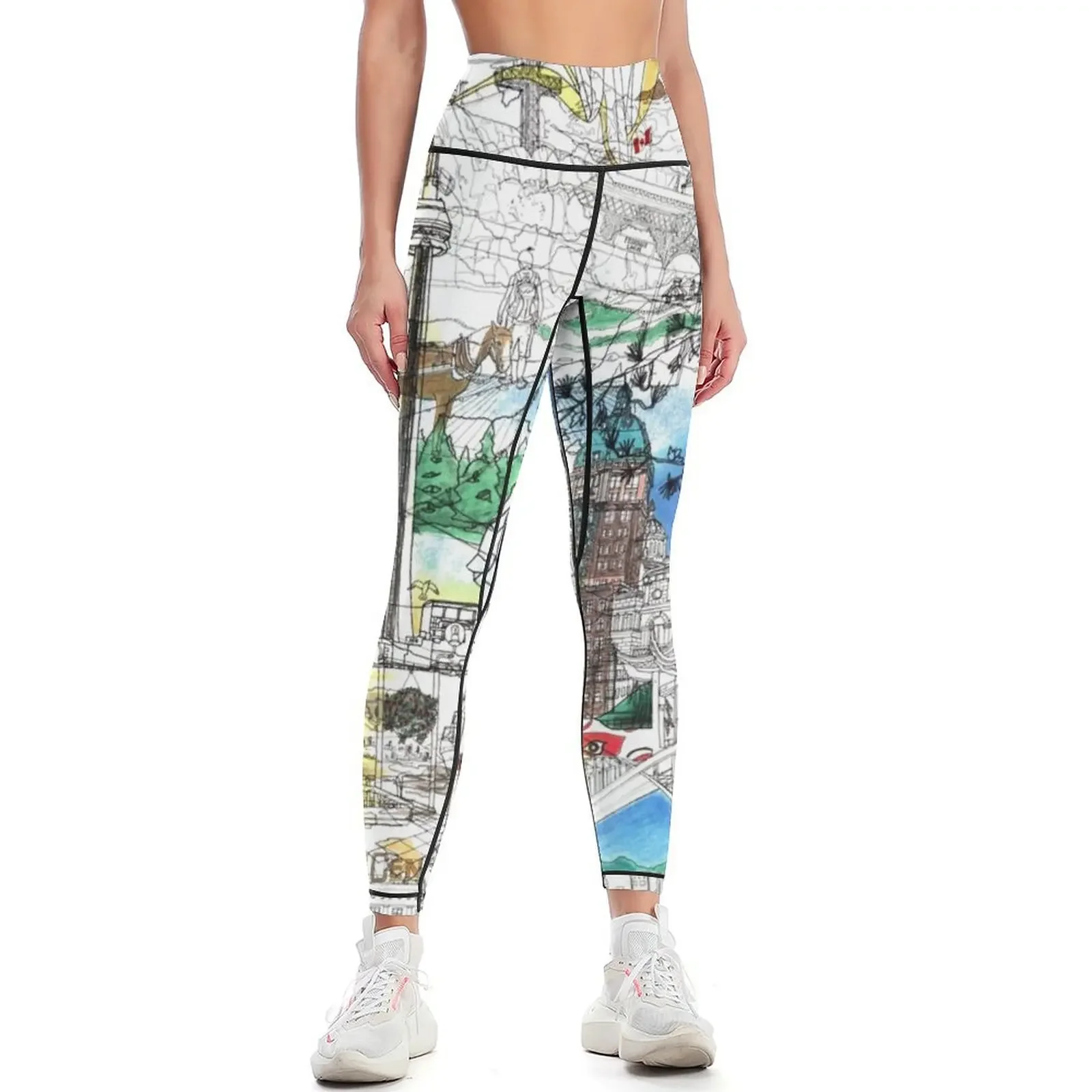 Canada Leggings sport legging joggers for Clothing fitness sports for gym Womens Leggings