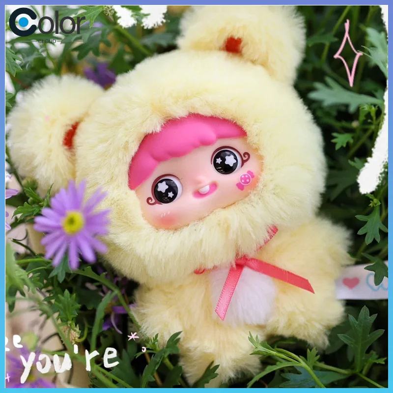 

New Genuine Yaya First Birthday Series Blind Box Vinyl Plush Keychain Backpack Pendant Decorative Item Festival Gift