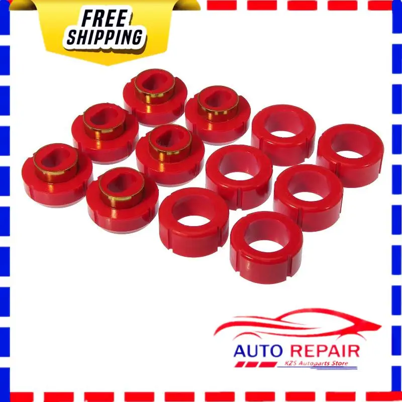 

12 шт. 7-108 комплект втулок крепления кузова кабины для C10 C20 V10 R10 R20 K30 81-1987 для GMC C1500 C2500 K1500 K2500 SFN209 7-108