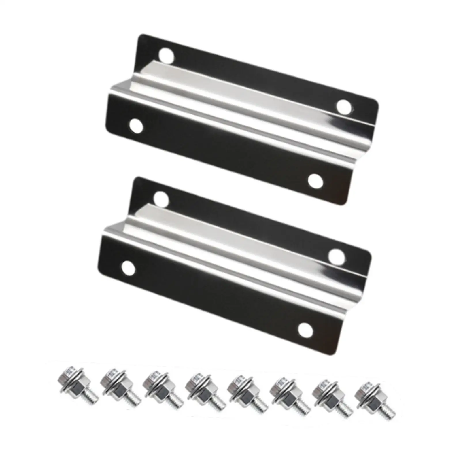2 Pieces Mudguard Extended Mud Flap Support Sturdy Truck Brackets Truck