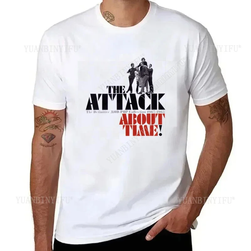 

Harajuku The Attack Printed Unisex Shirt Slim T-shirt Top Short Sleeve O-neck Street Fashion Hot Product