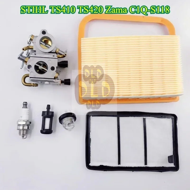 Carburetor For STIHL TS410 TS420 Zama C1Q-S118 replacement OEM 4238 120 0600 Cut-Off Saw Engine