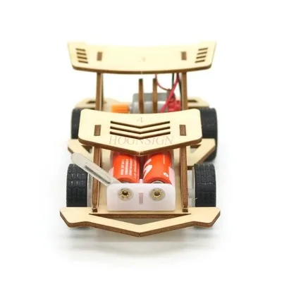 과학 기술 소규모 생산 전기 레이싱 초등학생 수제 재료, 어린이 스템