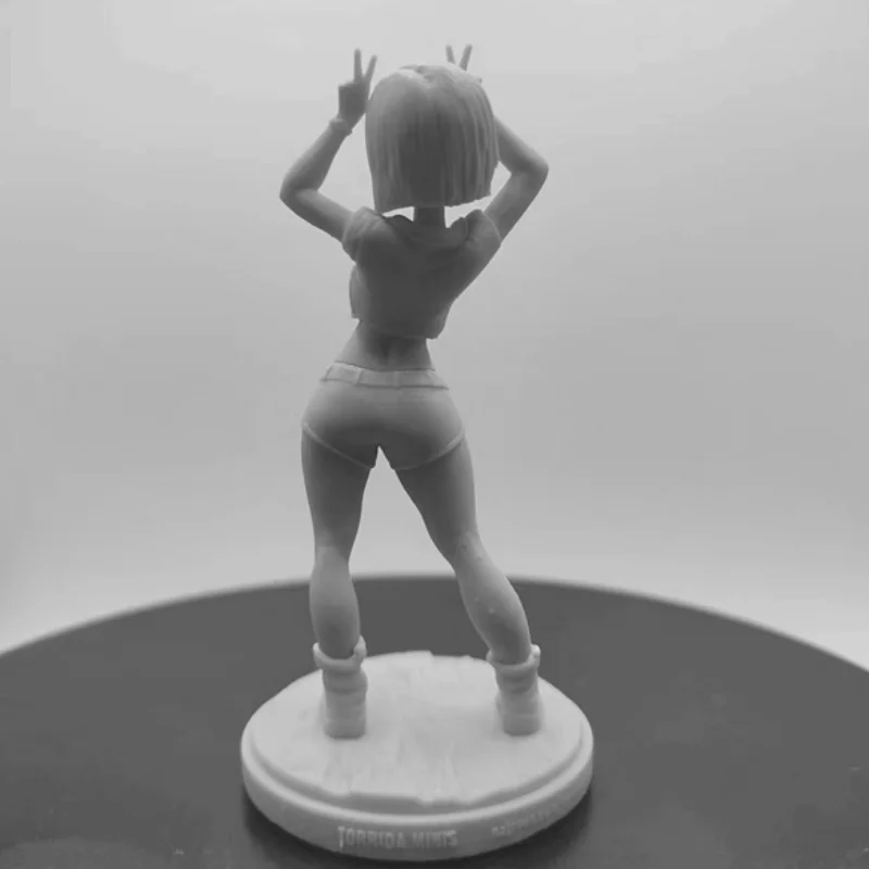 Cute Cartoon Figure Bulma Photo 75mm 1/24 Resin Figure Assembly Model Kit GK Toy Free Shipping Unpainted