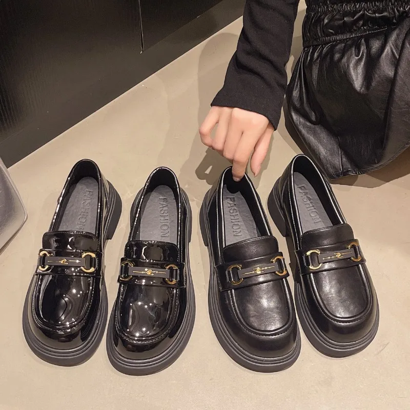 2025 Zapatos casuales y cómodos para mujer, zapatos informales de cuero para oficina para vacaciones, zapatos antideslizantes para mujer, zapatos Ж Dön Оь
